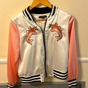 A brand new; Bomber jacket for girls